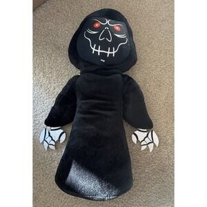 KELLYTOY HALLOWEEN PLUSH GRIM REAPER 15" STUFFED TOY 2015